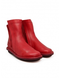 Trippen Humble red leather ankle boots price online