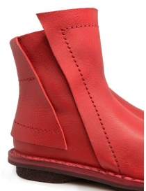 Trippen Humble red leather ankle boots womens shoes price