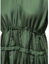 Sara Lanzi green silk blend long dress SL A04 GREEN buy online