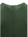 Sara Lanzi abito lungo smanicato in cupro verde SL A2 GREEN acquista online