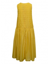Sara Lanzi abito lungo plissettato giallo acquista online