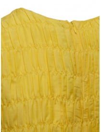 Sara Lanzi abito lungo plissettato giallo abiti donna acquista online