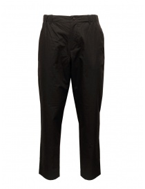 Mens trousers online: Monobi Eco Pop chino trousers in black