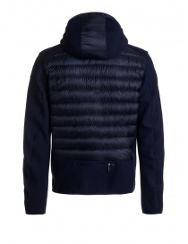 Parajumpers Nolan blu con cappuccio e maniche in tessuto prezzo