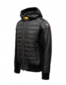 Parajumpers Gordon felpa-piumino nero con cappuccio prezzo