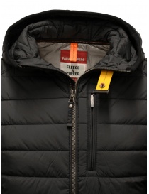 Parajumpers Gordon felpa-piumino nero con cappuccio giubbini uomo prezzo