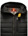 Parajumpers Gordon felpa-piumino nero con cappuccio prezzo PMHYBFP01 GORDON BLACK 541shop online