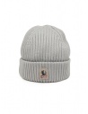 Parajumpers Rib Hat berretto in lana grigio acquista online PAACCHA02 RIB HAT LUNAR ROCK 778