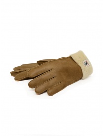 Gloves online: Parajumpers brown sheepskin gloves