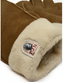 Parajumpers brown sheepskin gloves