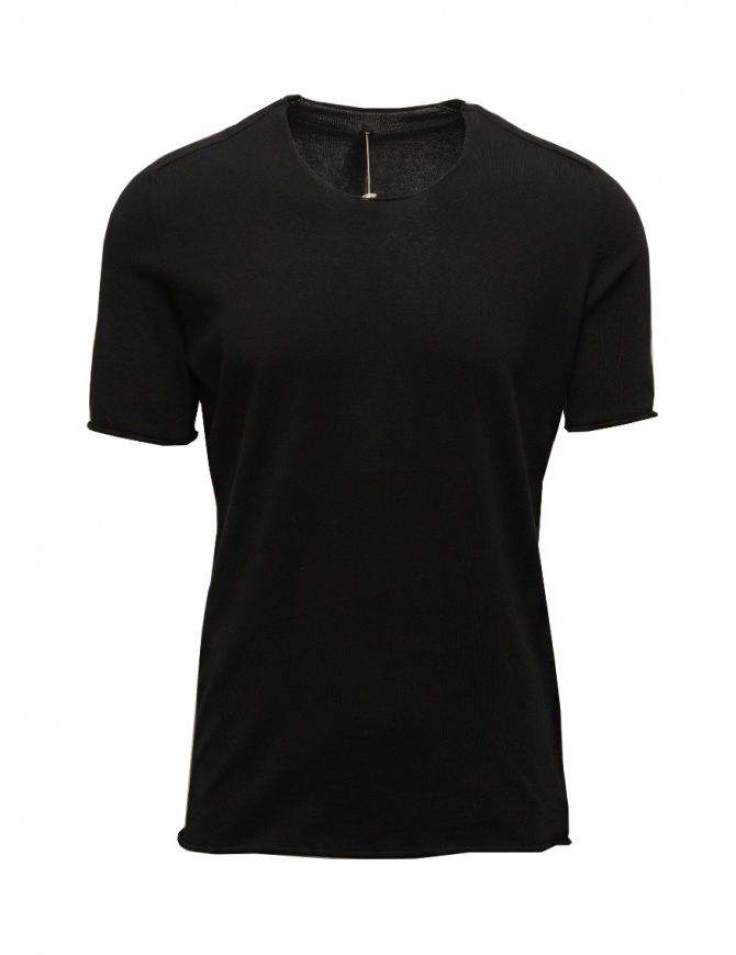 Label Under Construction black Punched Selvedge t-shirt 25YMTS219 CO131 25/98 mens t shirts online shopping