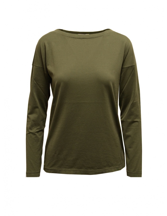 Ma'ry'ya military green long-sleeved T-shirt YHJ200 4 MILITARY women s knitwear online shopping