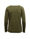 Ma'ry'ya maglia a maniche lunghe verde militareshop online maglieria donna