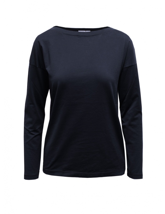 Ma'ry'ya navy blue long sleeved T-shirt YHJ200 5 NAVY women s knitwear online shopping