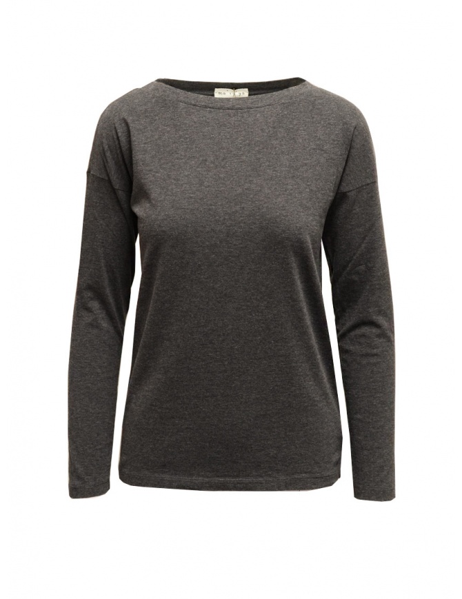 Ma'ry'ya grey long-sleeved T-shirt YHJ200 3 DKGREY women s knitwear online shopping