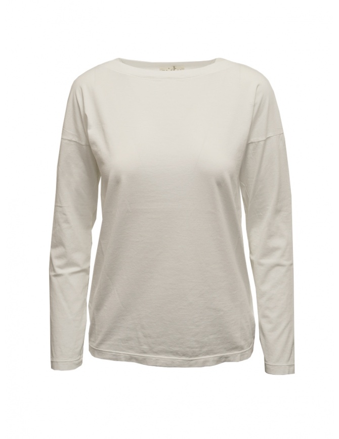Ma'ry'ya white long-sleeved T-shirt YHJ200 1 WHITE women s knitwear online shopping