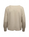 Ma'ry'ya maglia boxy in lana merino, seta e cashmere beigeshop online maglieria donna