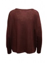 Ma'ry'ya maglia in lana merino, seta e cashmere bordeauxshop online maglieria donna