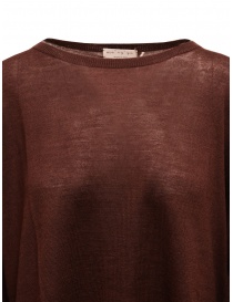 Ma'ry'ya maglia in lana merino, seta e cashmere bordeaux prezzo