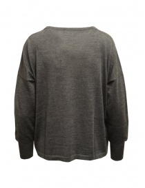 Ma'ry'ya sweater in dark grey merino wool, silk and cashmere buy online