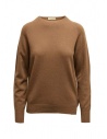 Ma'ry'ya maglia in lana merino e cashmere color cammello acquista online YHK001 7 CAMEL