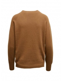 Ma'ry'ya camel-colored merino wool and cashmere sweater