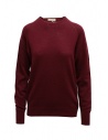 Ma'ry'ya burgundy merino wool and cashmere sweater buy online YHK001 9 BORDEAUX