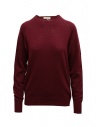 Ma'ry'ya maglia in lana merino e cashmere bordeaux acquista online YHK001 9 BORDEAUX