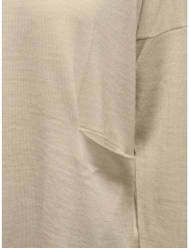 Ma'ry'ya maglia dolcevita boxy beige in lana, seta e cashmere acquista online