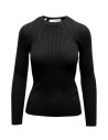 Selected Femme tight-fitting black ribbed sweater buy online 16085202 BLACK