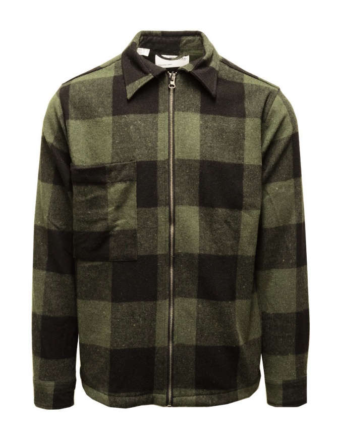 Selected Homme green and black checked shirt jacket 16085234 Dark Olive Checks Box