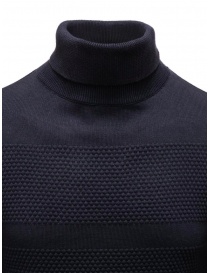 Selected Homme blue cotton turtleneck sweater price