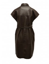 Selected Femme brown leather dress buy online