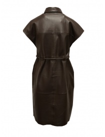Selected Femme brown leather dress