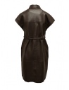 Selected Femme brown leather dress shop online womens dresses