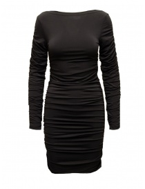 Selected Femme abito arricciato nero 16086308 BLACK order online