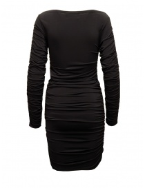 Selected Femme abito arricciato nero