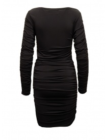 Selected Femme black gathered dress