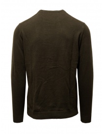 Selected Homme pullover marrone in cotone misto