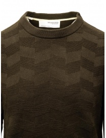 Selected Homme brown pullover in mixed cotton price