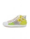 Leather Crown Dorona sneakers alte colorate con borchie WLC169 DORONA prezzo