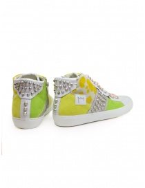 Leather Crown Dorona sneakers alte colorate con borchie calzature donna acquista online