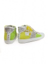 Leather Crown Dorona sneakers alte colorate con borchie WLC169 DORONA acquista online