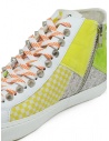 Leather Crown Dorona sneakers alte colorate con borchieshop online calzature donna