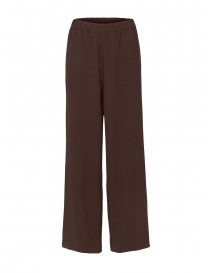 Womens trousers online: Selected Femme Java wide brown trousers