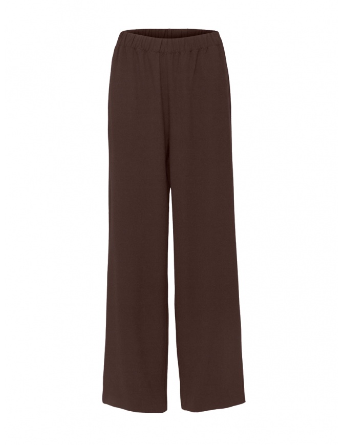Selected Femme Java pantaloni ampi marroni 16080551 JAVA pantaloni donna online shopping