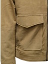 Selected Homme giacca in suede ocra con cerniera 16086882 COGNAC acquista online