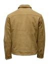 Selected Homme ochre suede jacket with zip shop online mens jackets