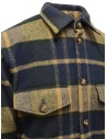 Selected Homme giacca camicia in lana a quadri blu e beigeshop online giacche uomo