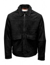 Selected Homme black suede jacket buy online 16086882 BLACK